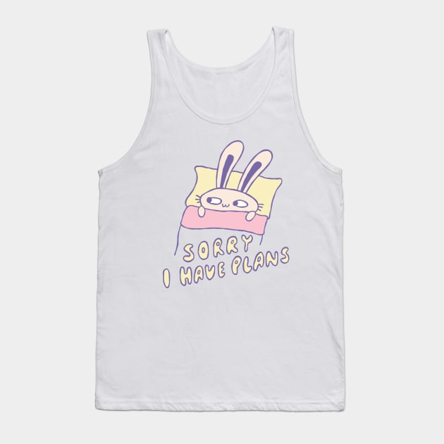 Sorry, I Have Plans Tank Top by krimons